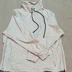 Women's Gray High-Neck Top